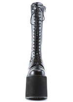 MEGA 602 Sky High Unisex Black Platform Boots