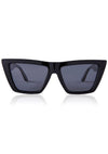 Melrose Polarized Sunglasses in Black/Grey