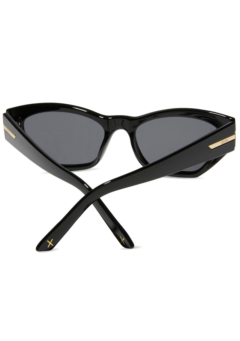 Sawtelle Polarized Sunglasses in Black Grey