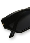 Sawtelle Polarized Sunglasses in Black Grey