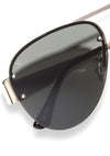 X Skai Jackson 917 Sunglasses in Gold/Grey