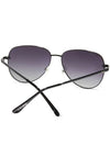 X Les Do Makeup After Party Polarized Sunglasses in Black/Grey Gradient