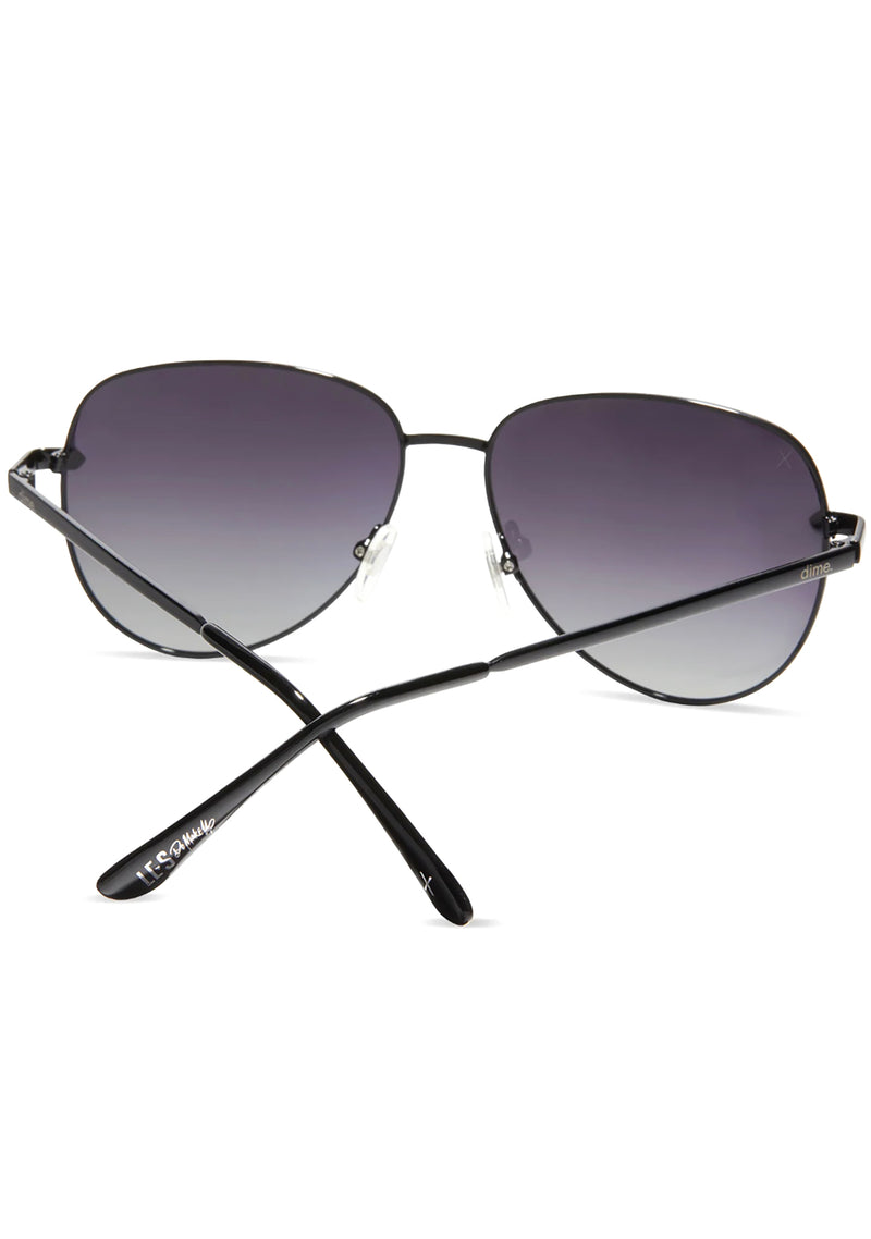 X Les Do Makeup After Party Polarized Sunglasses in Black/Grey Gradient