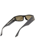 X Les Do Makeup Midnight Polarized Sunglasses in Matte Black/Grey Silver Mirror