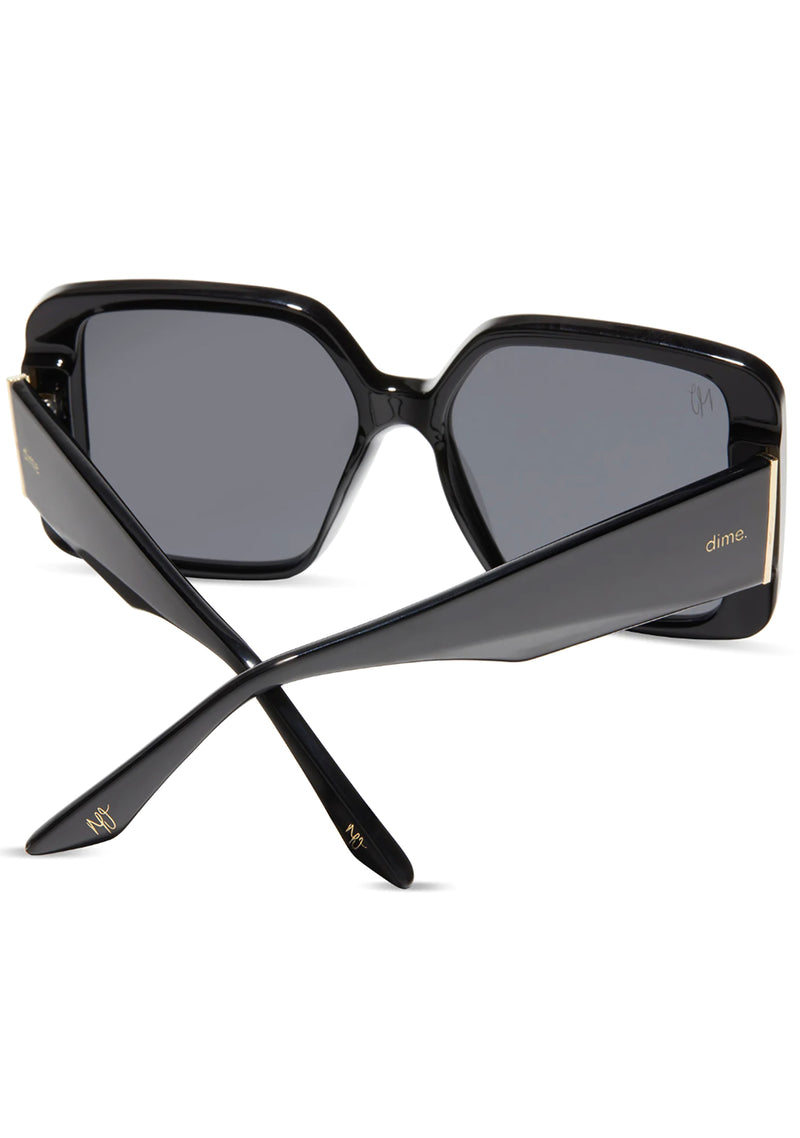 X Mikayla Jane Drama Queen Polarized Sunglasses in Black/Grey