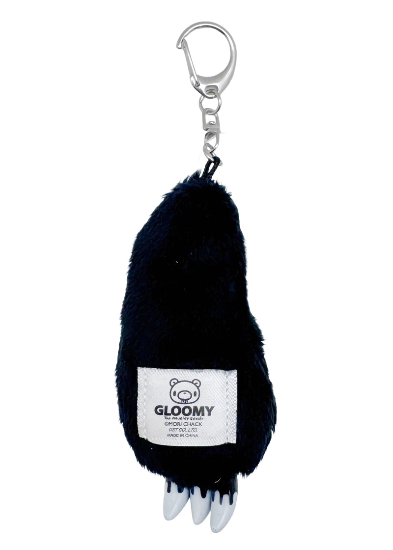Gloomy Bear Bloody Claw Black Plush Mascot Keychain