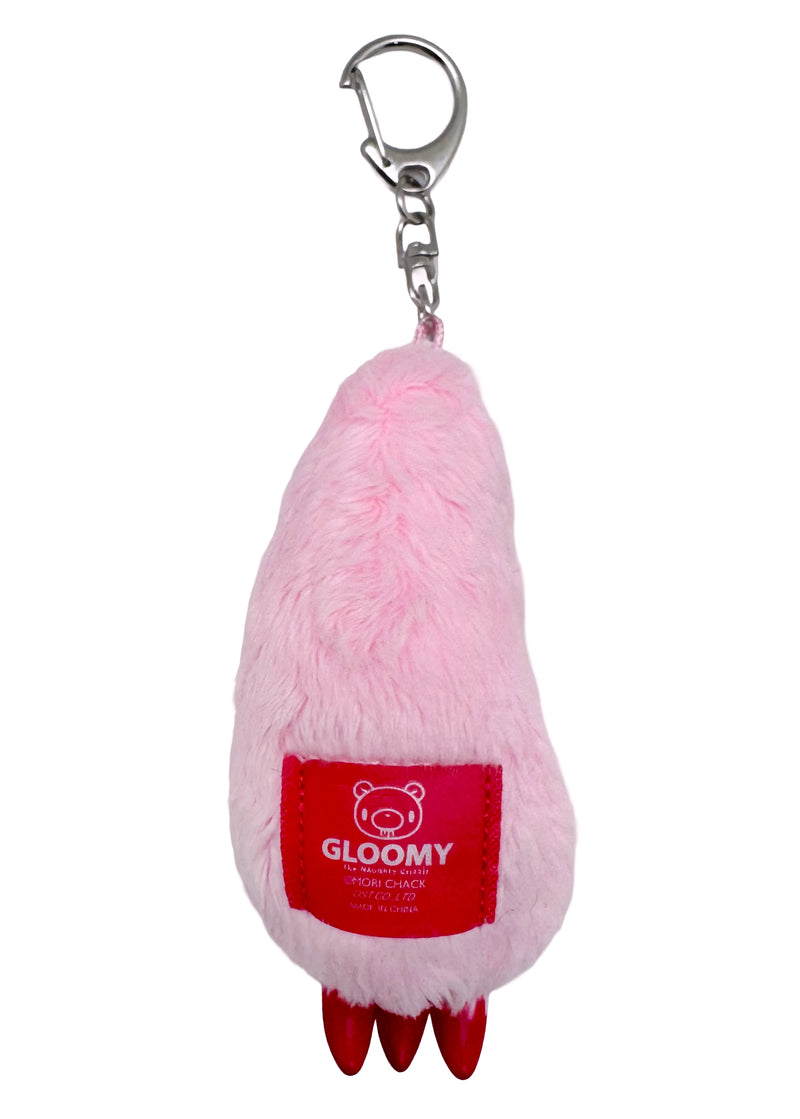 Gloomy Bear Bloody Claw Pink Plush Mascot Keychain