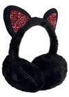 Shadow Kitty Plush Earmuff