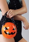 Trick or Treat Pumpkin Jack O'Lantern Crossbody Bag