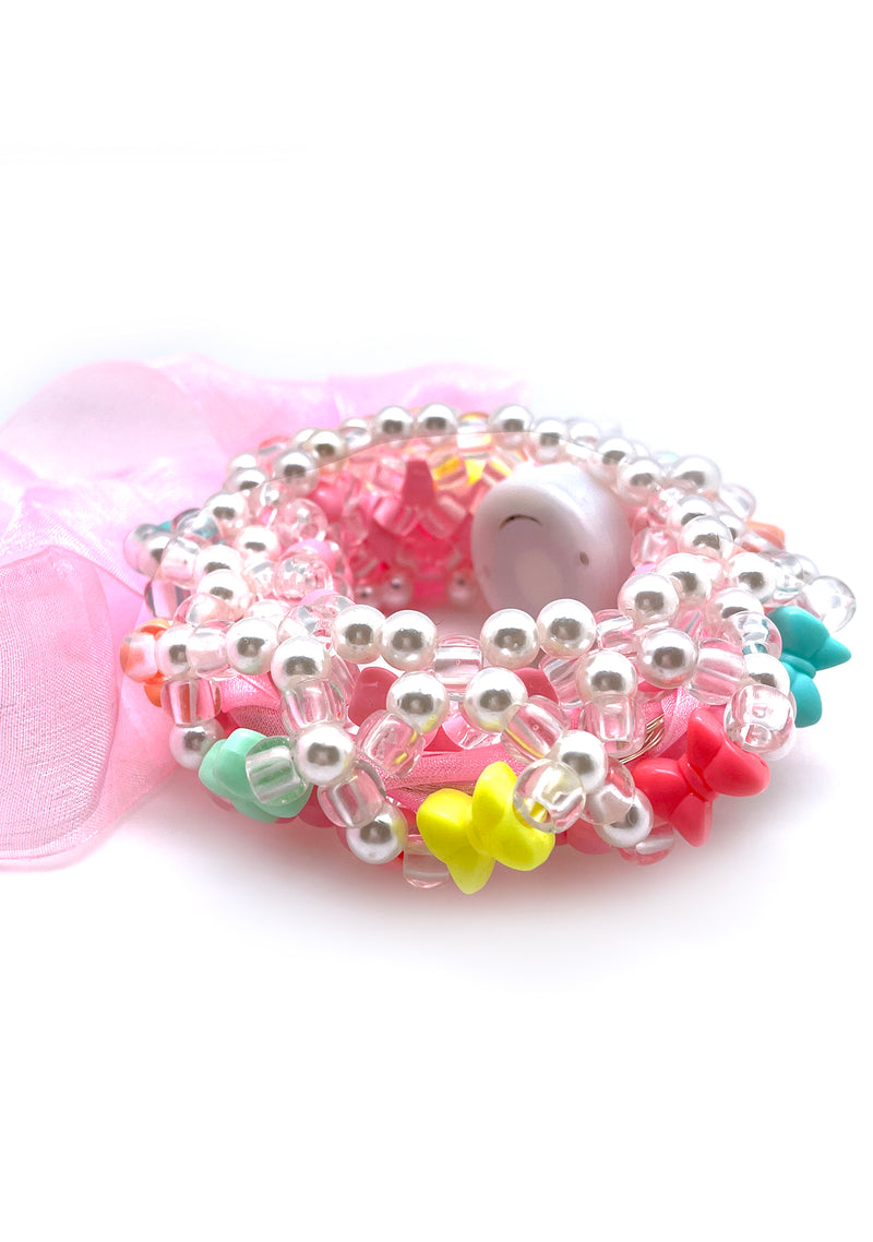 LASR Kawaii Bubble Light Up Ribbon Rave Kandi Bracelet LASR – LA