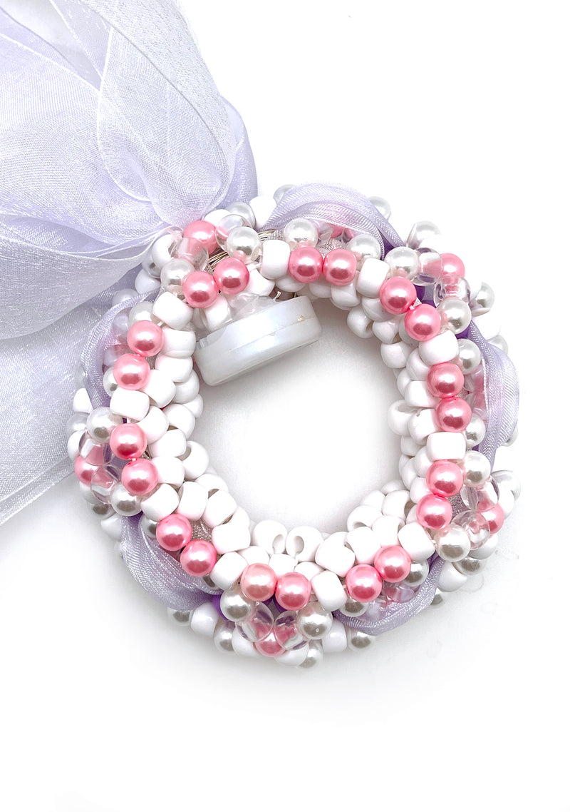 LASR Lavender Luminous Light Up Ribbon Rave Kandi Bracelet | LASR – LA ...