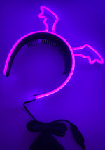 Luring Seductress Bat Wing LED Light Up Headband