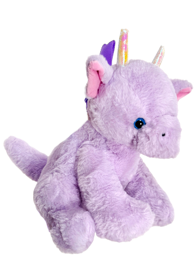 Mystical Twilight Dragon Plush Backpack