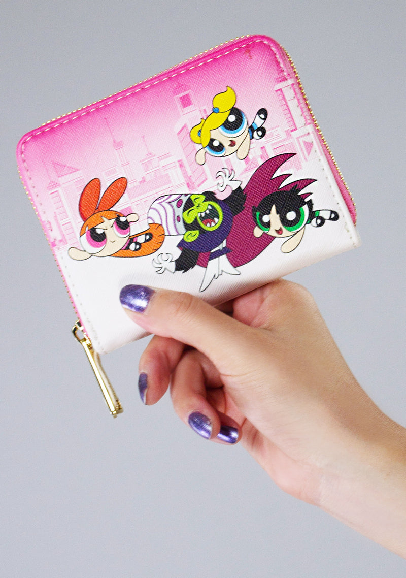 Cartoon Networks Powerpuff Girls VS Mojo Mojo Zip Wallet