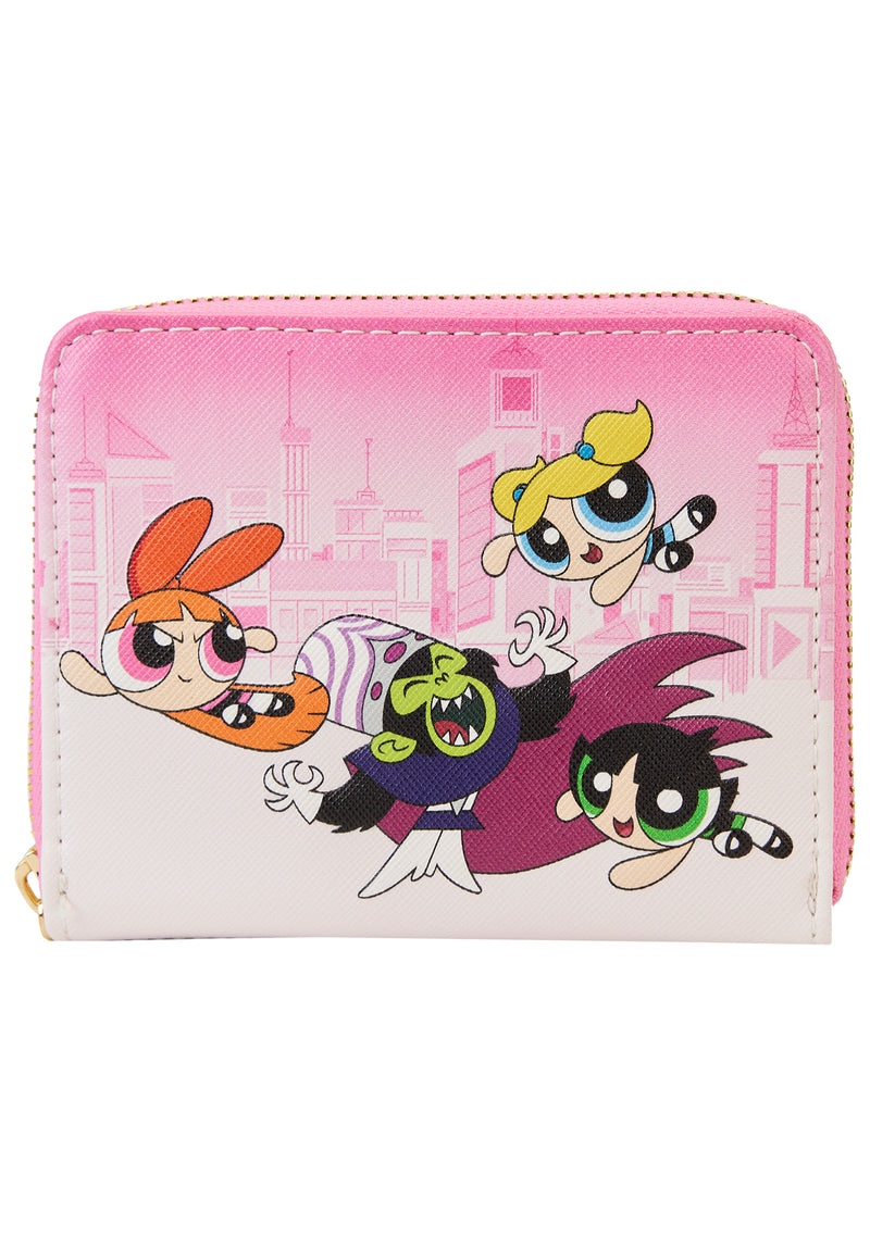 Cartoon Networks Powerpuff Girls VS Mojo Mojo Zip Wallet