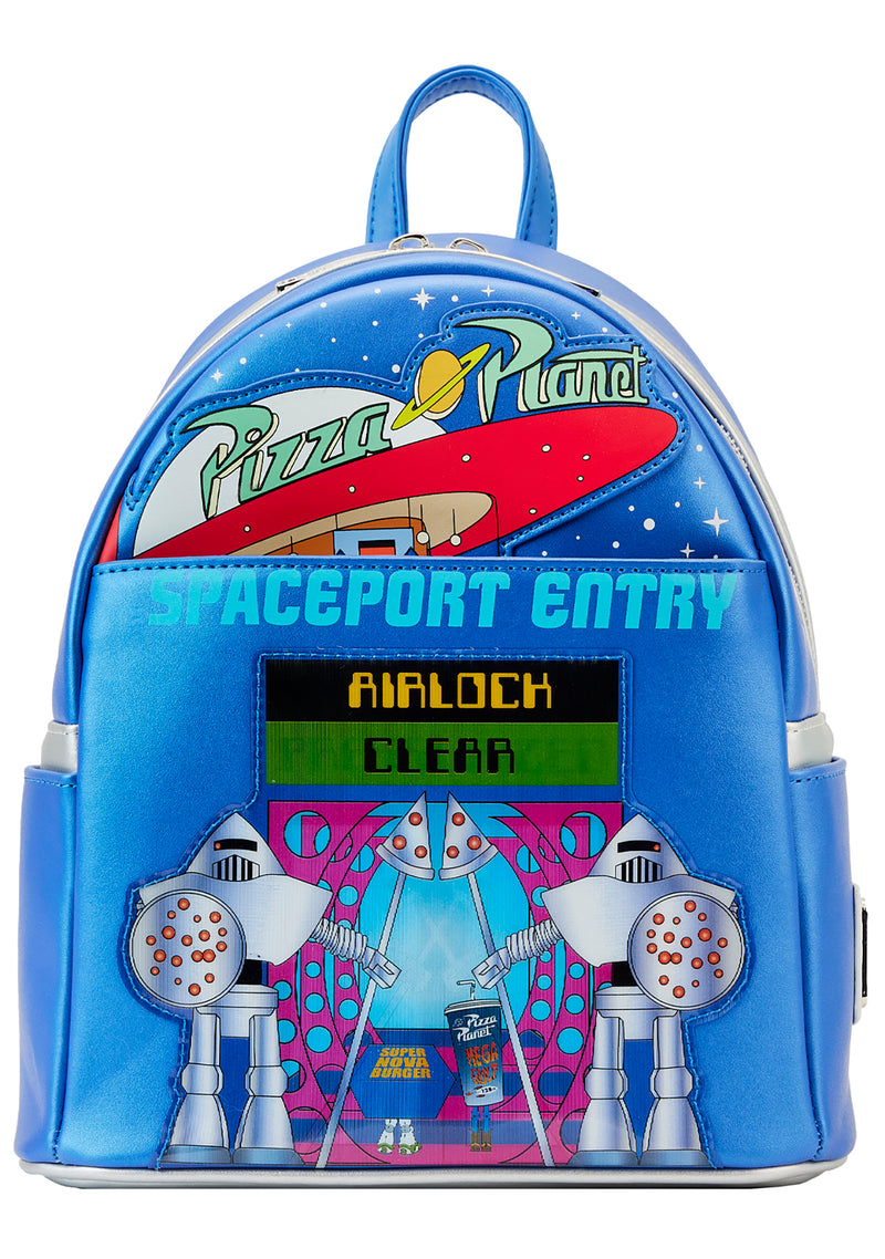 Disney Pixar Toy Story Pizza Planet Space Entry Mini Backpack