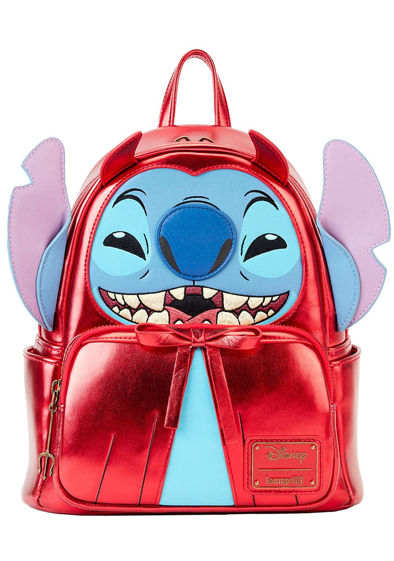 Loungefly Disney Lilo & Stitch Snow Angel Swivel Mini Backpack