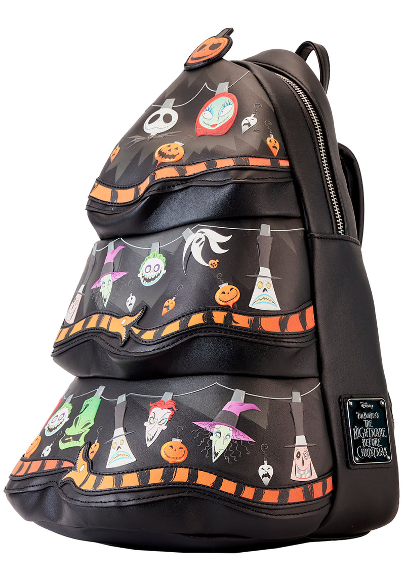 Disney Nightmare Before Christmas Black Figural Tree Mini Backpack