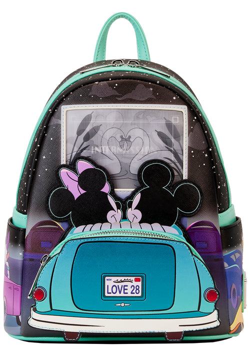 Disney Mickey & Minnie Date Night Drive-In Mini Backpack