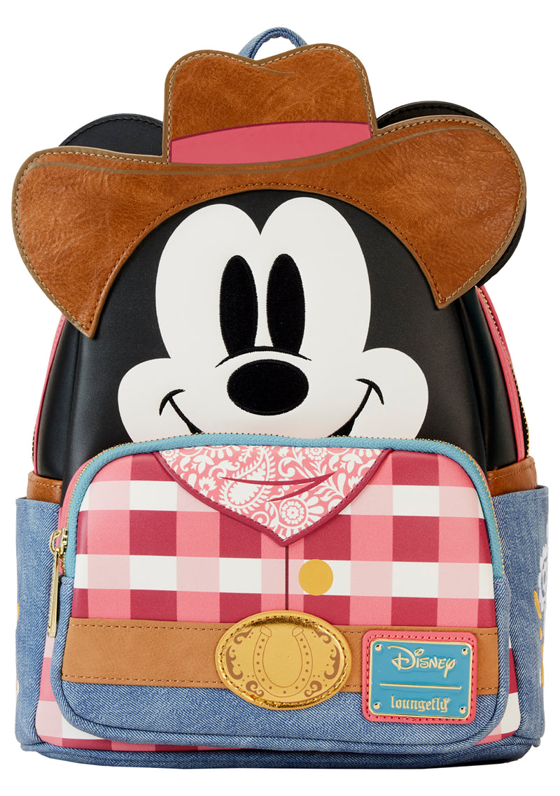 Disney Western Cowboy Mickey Cosplay Mini Backpack