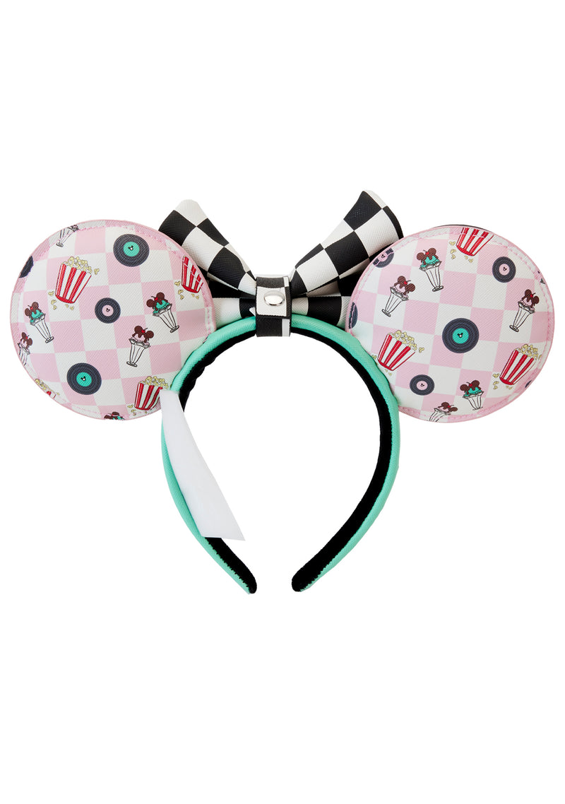 Disney Mickey & Minnie Date Night Diner Records Headband