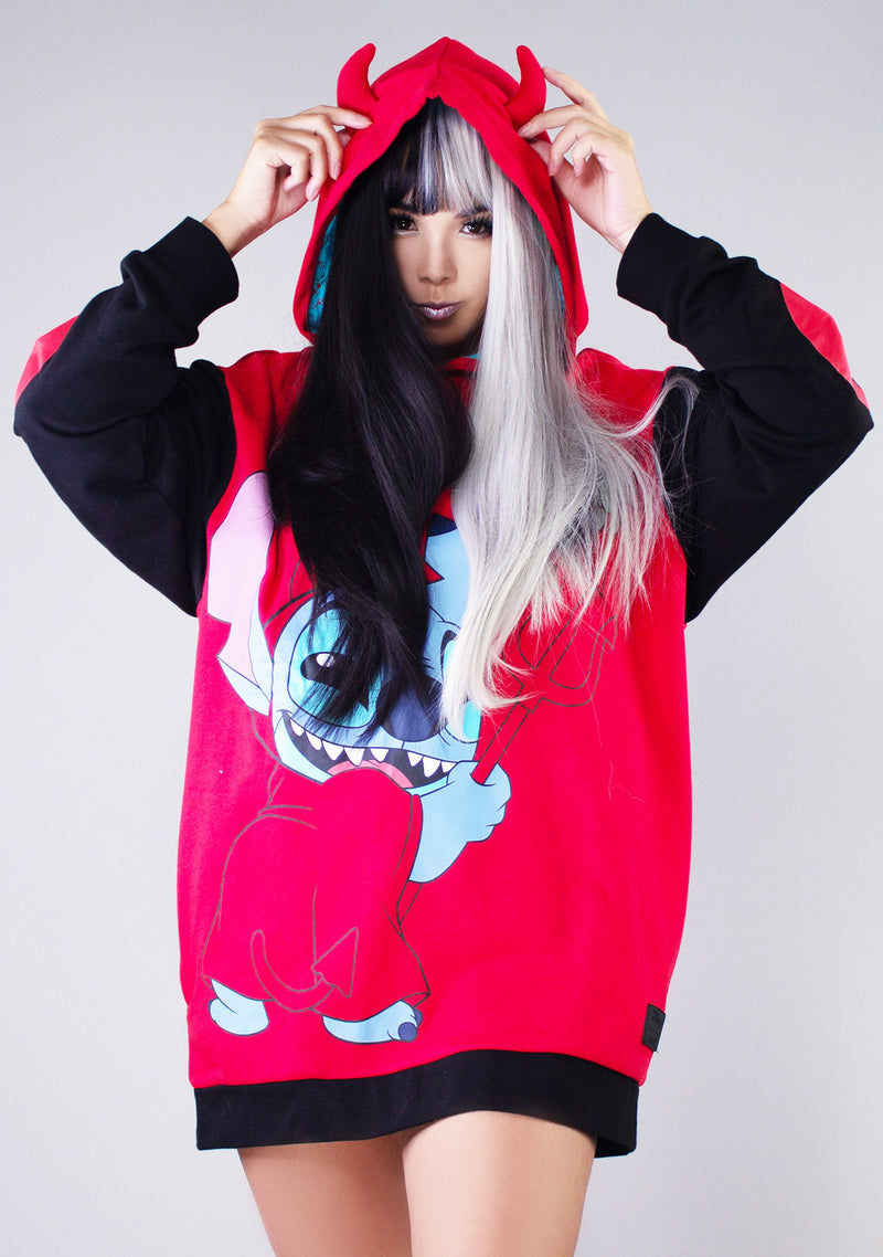 Disney Stitch Devil Unisex Hoodie