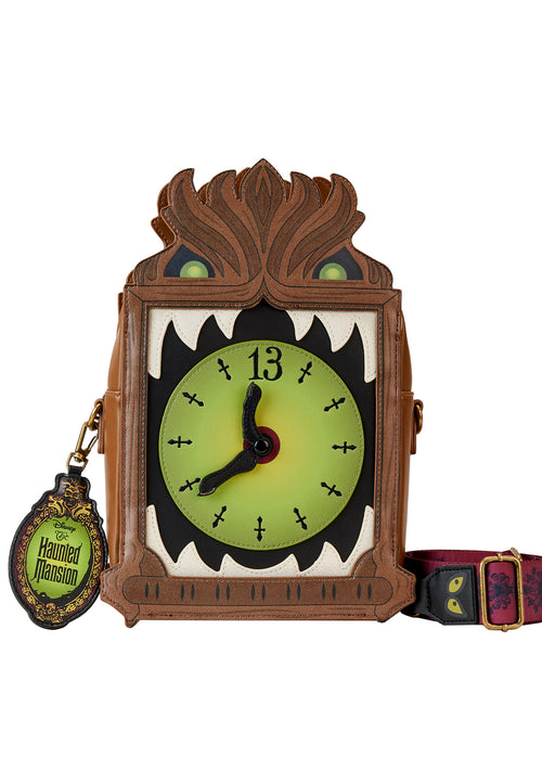 Disney Haunted Mansion Clock Crossbody Bag