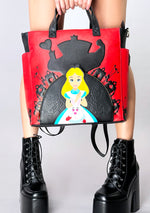 Disney Alice In Wonderland Villains Convertible Tote Bag