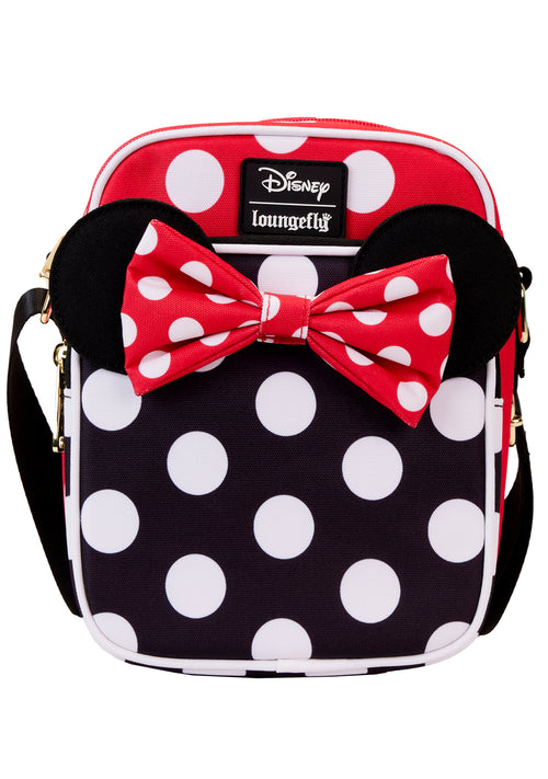 Disney Minnie Rocks The Dots Passport Crossbody Bag