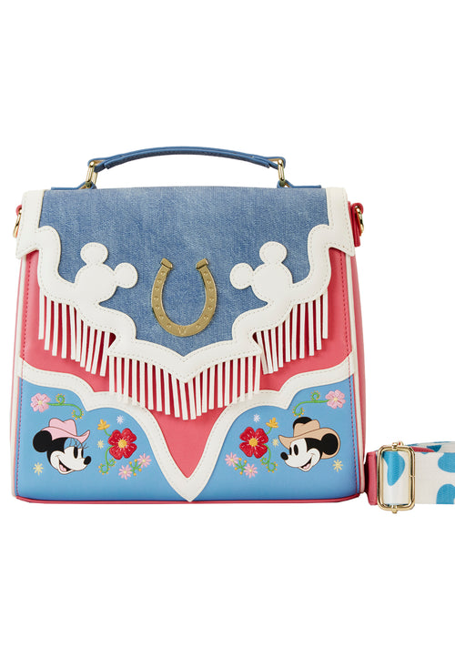 Disney Western Mickey & Minnie Crossbody Bag