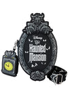 Disney Haunted Mansion Plaque Crossbody Bag