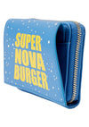 Disney Pixar Toy Story Pizza Planet Super Nova Burger Zip Wallet