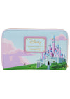 Disney Sleeping Beauty Three Good Fairies Stained Glass Zip Wallet