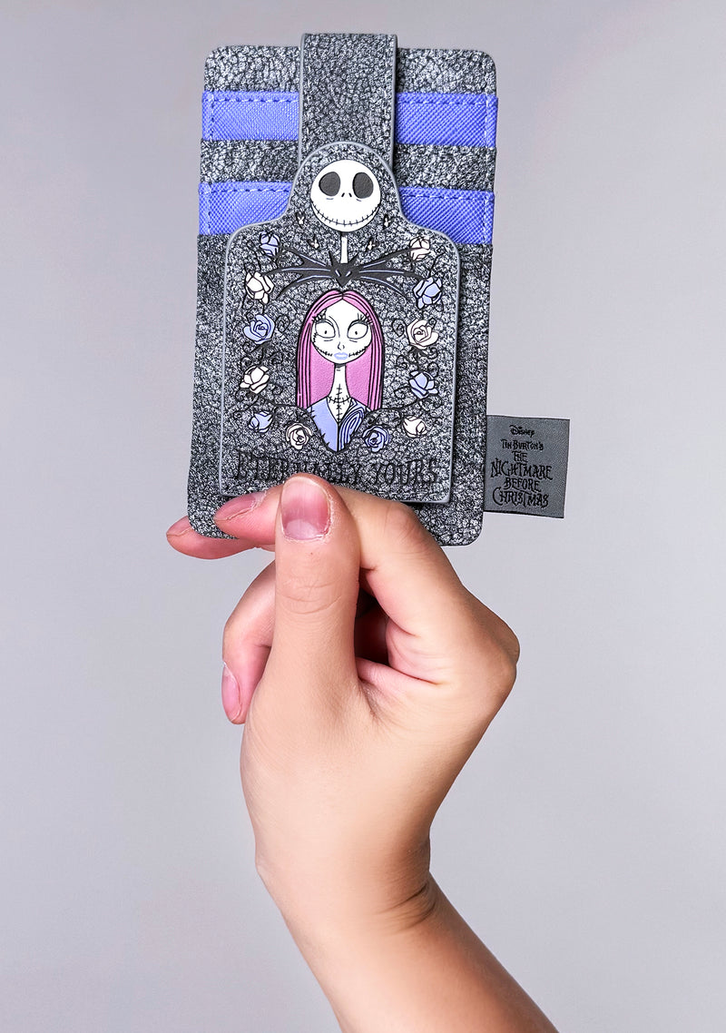 Nightmare Before Christmas Jack & Sally Eternally Yours Card Holder
