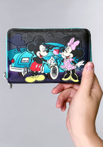 Disney Mickey & Minnie Date Night Drive-In Zip Wallet