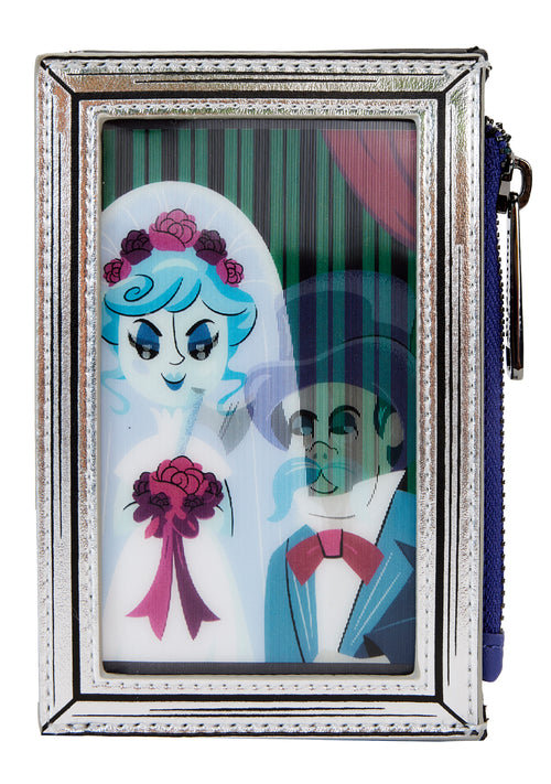 Disney Haunted Mansion Black Widow Bride Lenticular Card Holder
