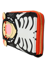 Disney Winnie The Pooh Skeleton Tigger Zip Wallet