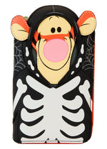 Disney Winnie The Pooh Skeleton Tigger Zip Wallet