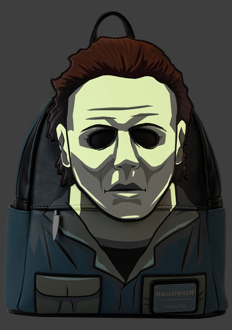 Halloween Michael Myers Cosplay Mini Backpack