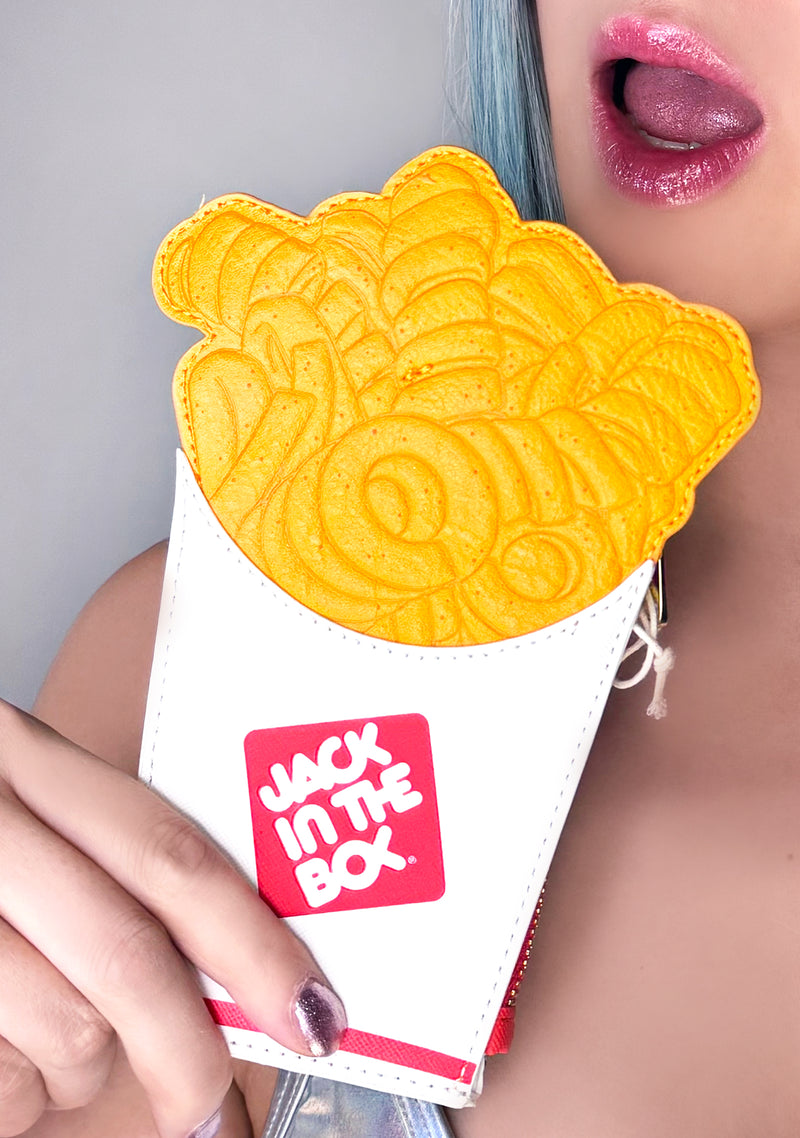 Jack in Box Curly Fries Card Holder