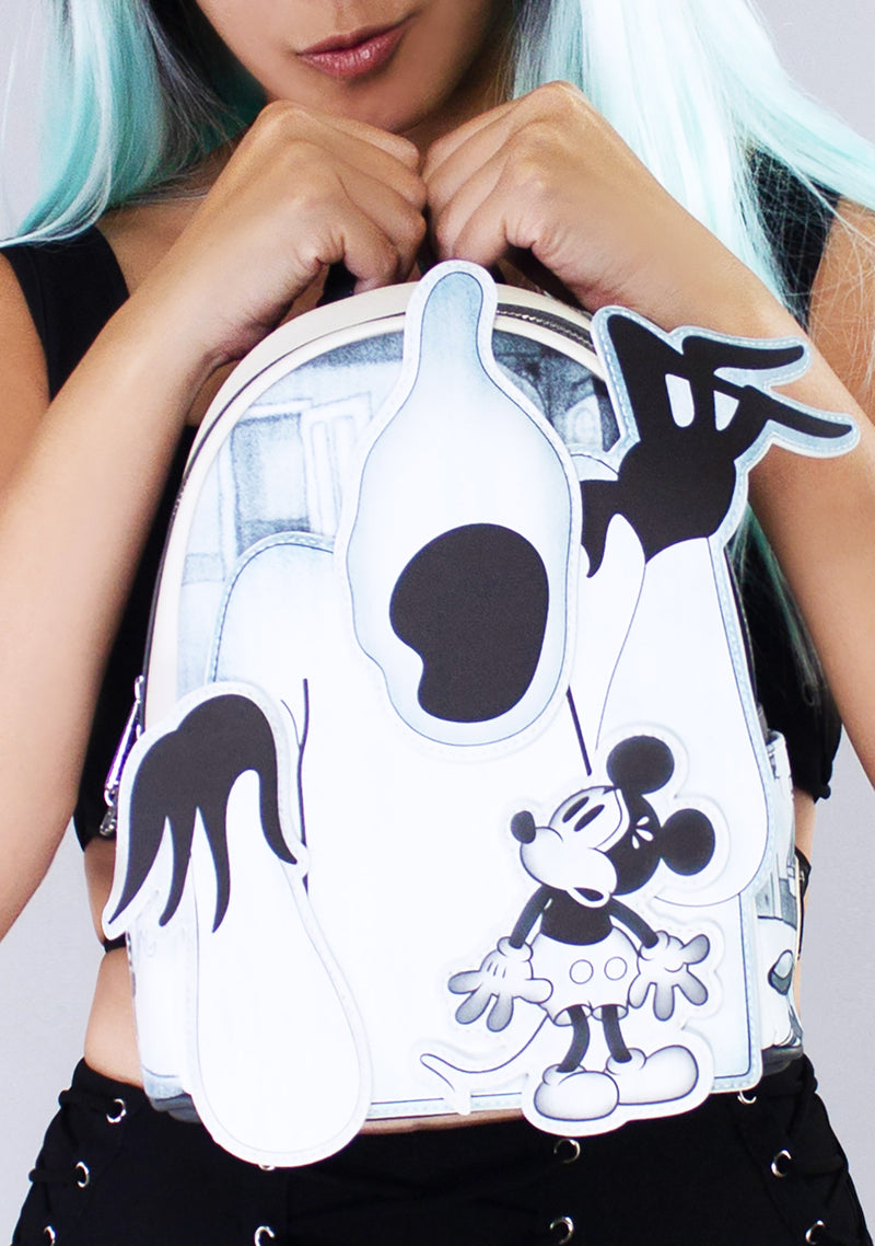 X LASR Exclusive Disney The Haunted House Mickey Mini Backpack
