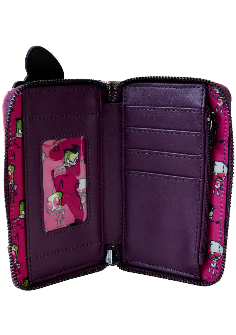 Nickelodeon Invader Zim Secret Lair Zip Around Wallet