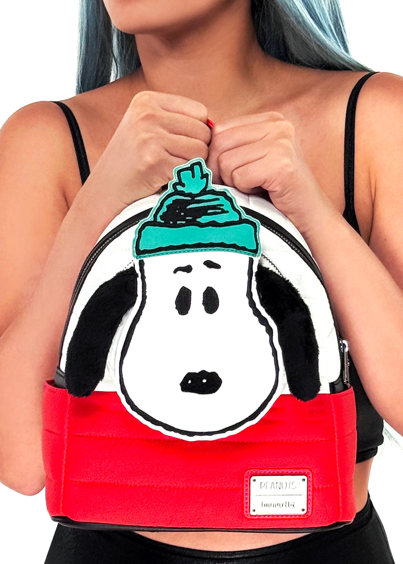 Peanuts Snoopy Snow Day Mini Backpack