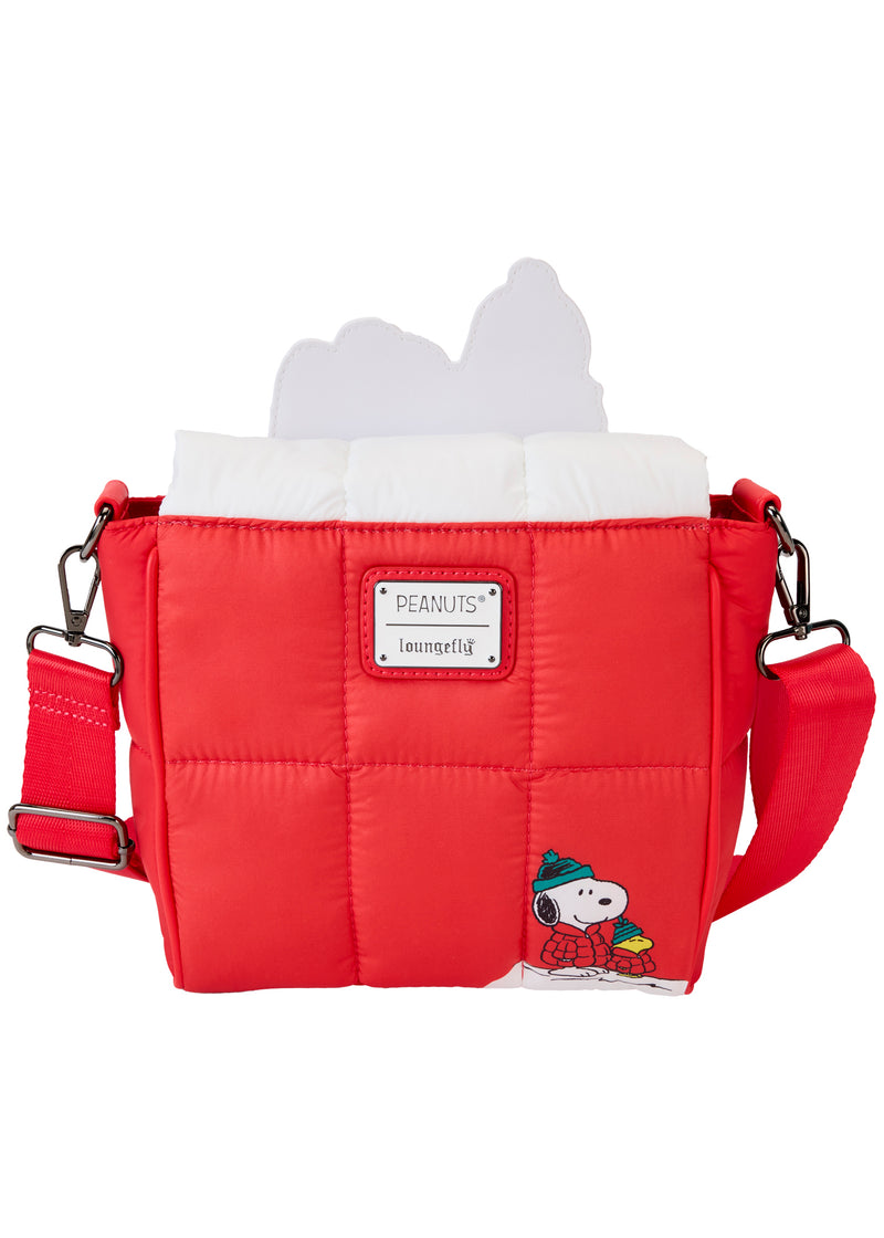 Peanuts Snoopy Snow Day House Crossbody Bag