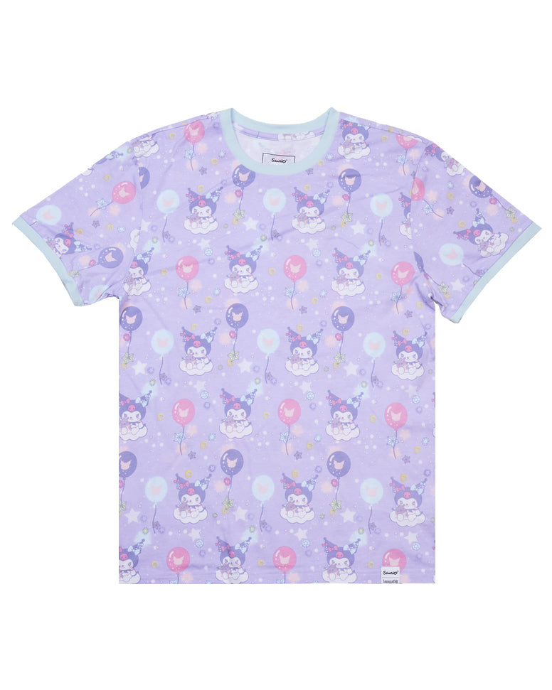 Sanrio Kuromi Carnival AOP Unisex Tee