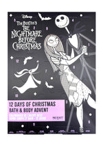 Disney Nightmare Before Christmas 12 Days Advent Calendar Bath & Body Set