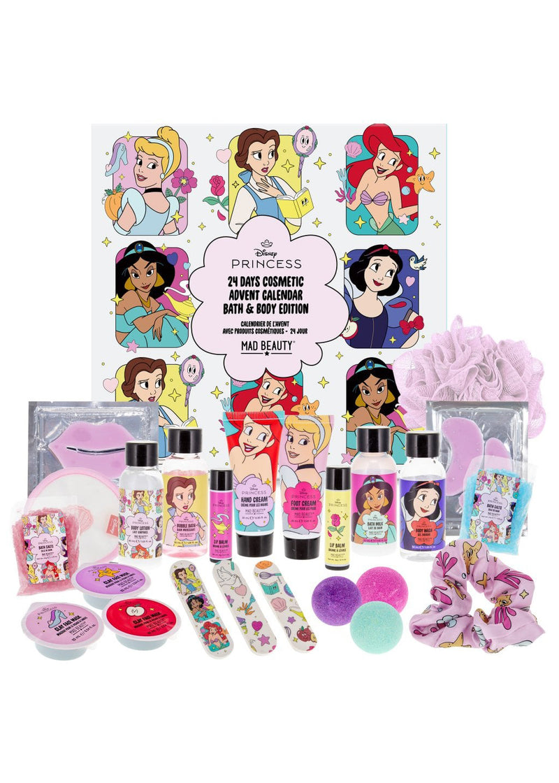 Disney Princess Express Yourself 24 Days Advent Calendar Bath & Body Set