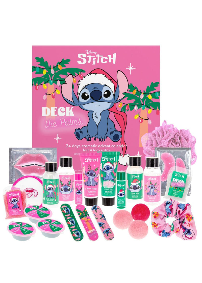 Disney Stitchmas 24 Days Advent Calendar Bath & Body Set