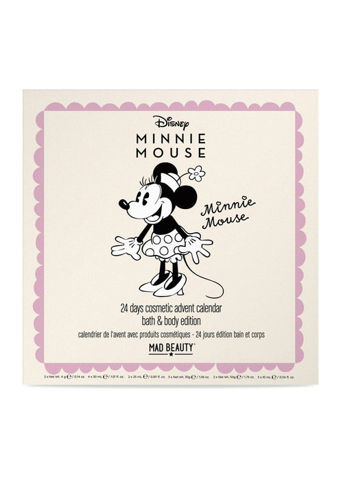 Disney Minnie Bow Magic 24 Days Advent Calendar Bath & Body Set