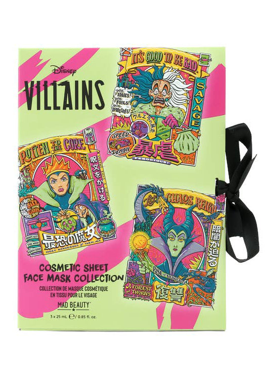 Disney Wicked Villains Face Mask 3pc Set